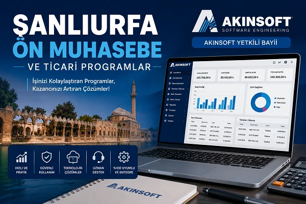 Şanlıurfa Ön Muhasebe ve Ticari Programlar