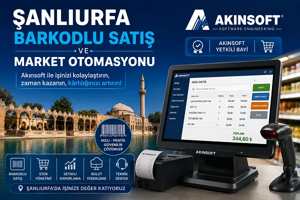 Şanlıurfa Barkodlu Satış ve Market Otomasyonu