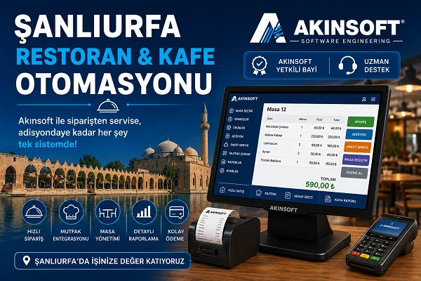 Şanlıurfa Restoran ve Kafe Otomasyonu